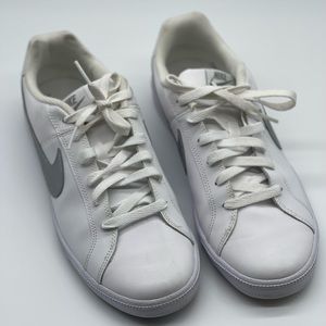 Nike Womens Court Royale 749867-100 White Running Shoes Lace Up Low Top Sz 10